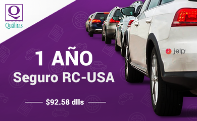 Seguro RC-USA: 1 año