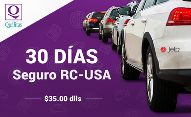 Seguro RC-USA: 30 días