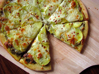 Pizza Pesto/Blanca