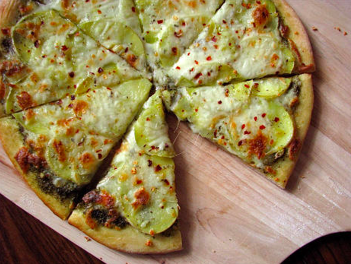 Pizza Pesto/Blanca