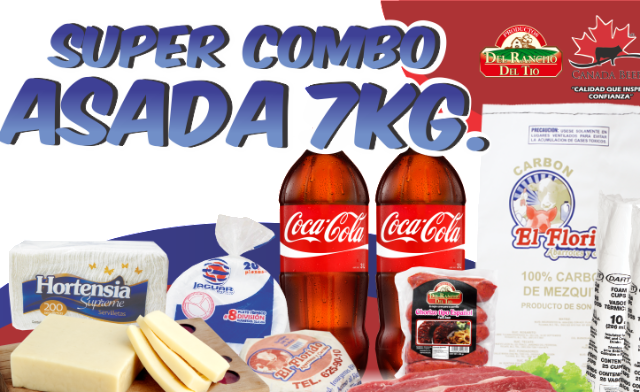 Combo Asada 7kg.