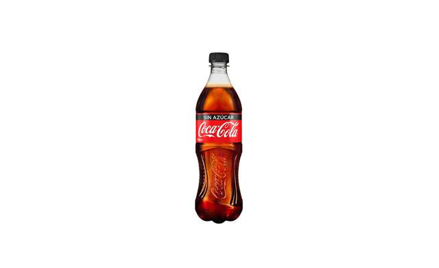 Coca Cola Sin Azucar 600 ml