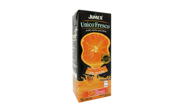 Jumex Unicofresco Mini Naranja 200ml.