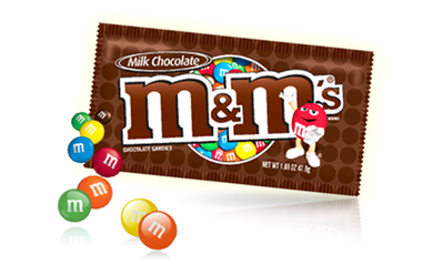 M&Ms Sabor Chocolate 42.5gr.