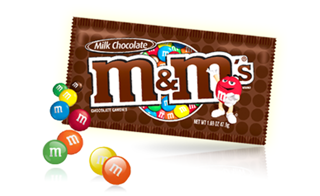 M&Ms Sabor Chocolate 42.5gr.