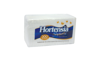 Servilleta Supreme Hortensia 200.0 - Pza