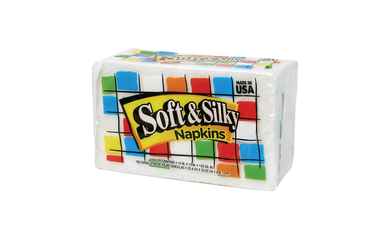 Servilletas Blancas Soft & Silky 160.0 - Pza
