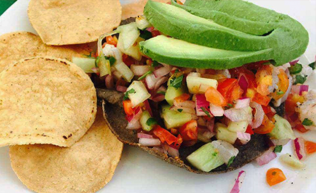 Tostada Curado