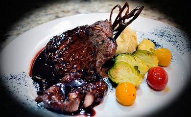 Rib Eye a la Jamaica, Chipotle y Miel