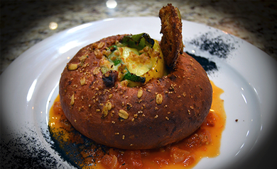 Pan de Campo con Vegetales