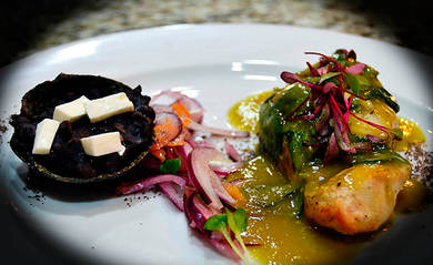 Pechuga en Salsa Verde con Verdolagas