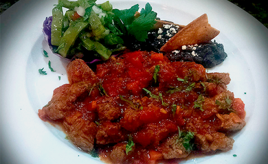 Puntas de Res al Chipotle