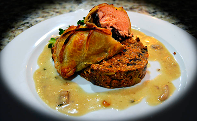 Salmón Wellington