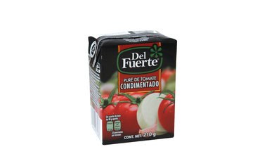 Pure Tomate Condimento Brick Del Fuerte 210-gr