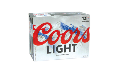 Cerveza Lata Light Coors 12.0 - Pack