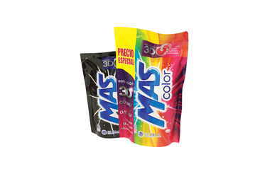 Detergente Liquido Color + Oscura 415ml Mas 830.0 - Ml