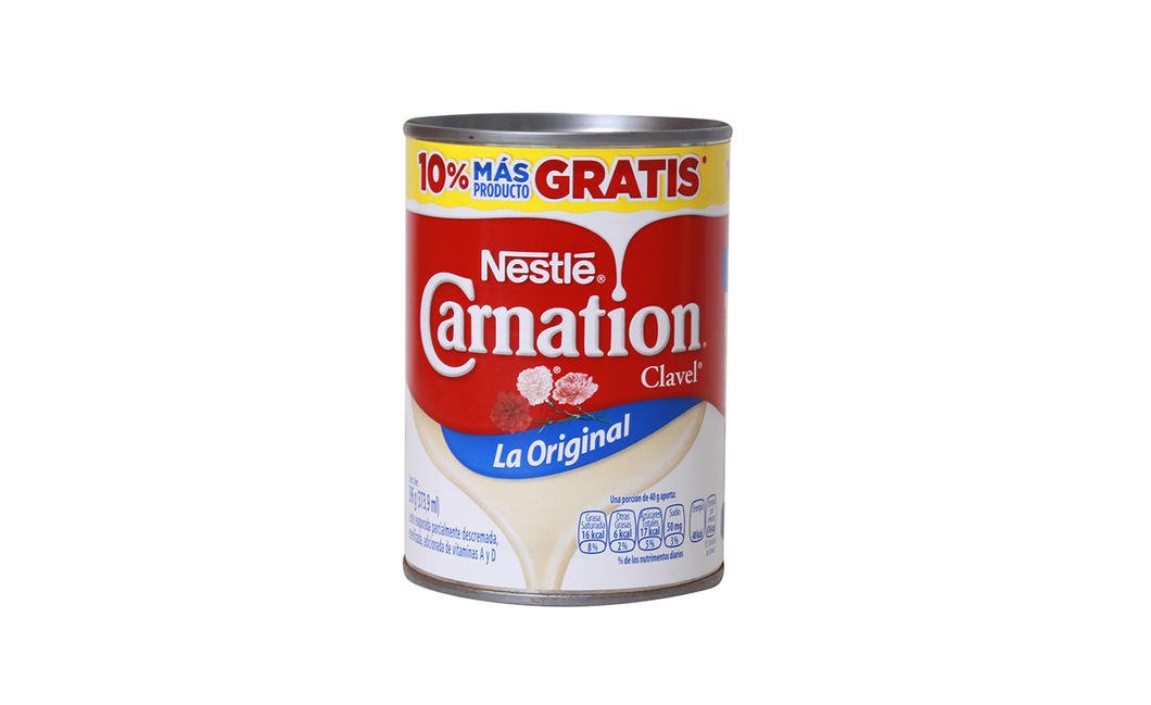 L. Evaporada Evaporada 10 % Mas Nestle 360.0 - Gr