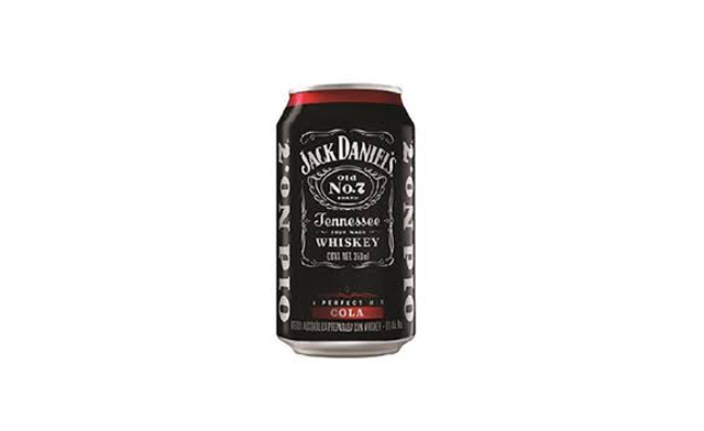 Jack Daniels Whisky Cola 350ml.