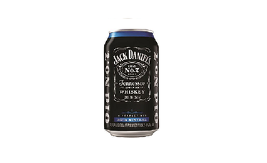 Jack Daniels Whisky Mineral 350ml.