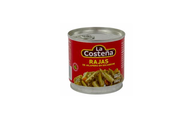 La Costeña Chiles en Rajas 220gr.
