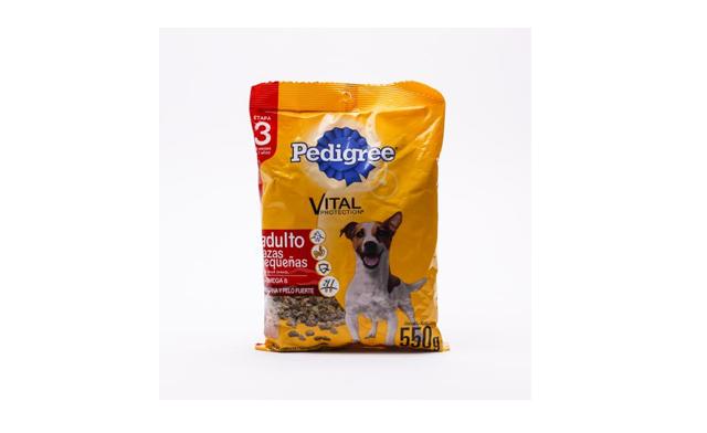 Pedigree Alimento Razas Pequeñas 550gr.