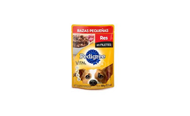 Pedigree Pouch Razas Pequeñas Res 100gr.