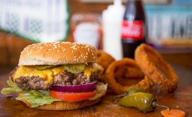 Burger de 1 Lb. (Combo)