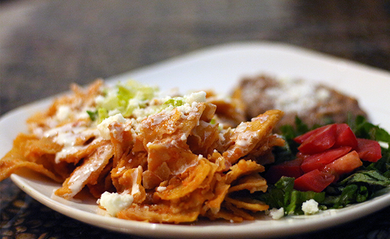 Chilaquiles Rojos