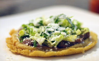 Sope de Chicharrón Prensado