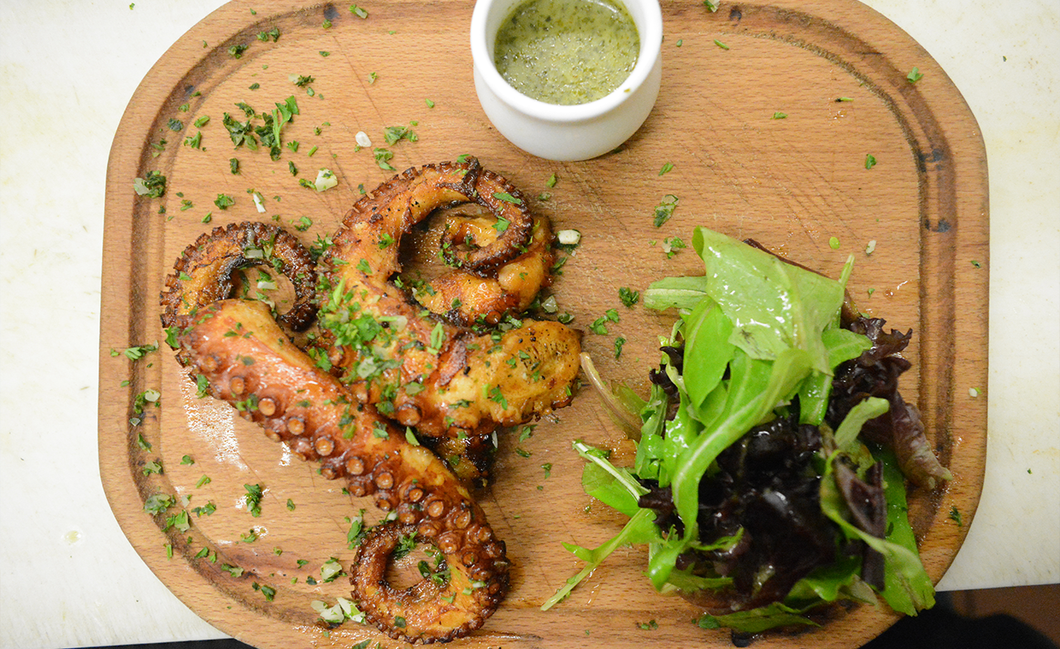 Pulpo a La Parrilla