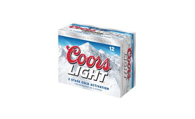 Coors Light 12 Pack