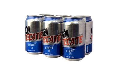 Tecate Light Six Pack Lata