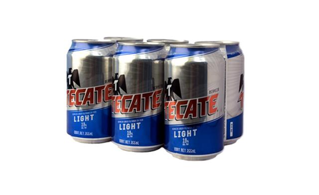 Tecate Light Six Pack Lata